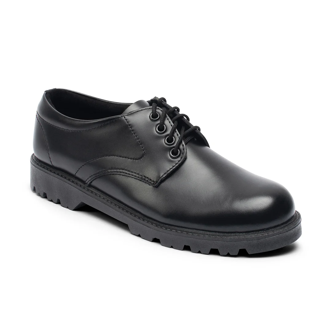 Zapato Escolar Negro Cordones Dakar Bunky®