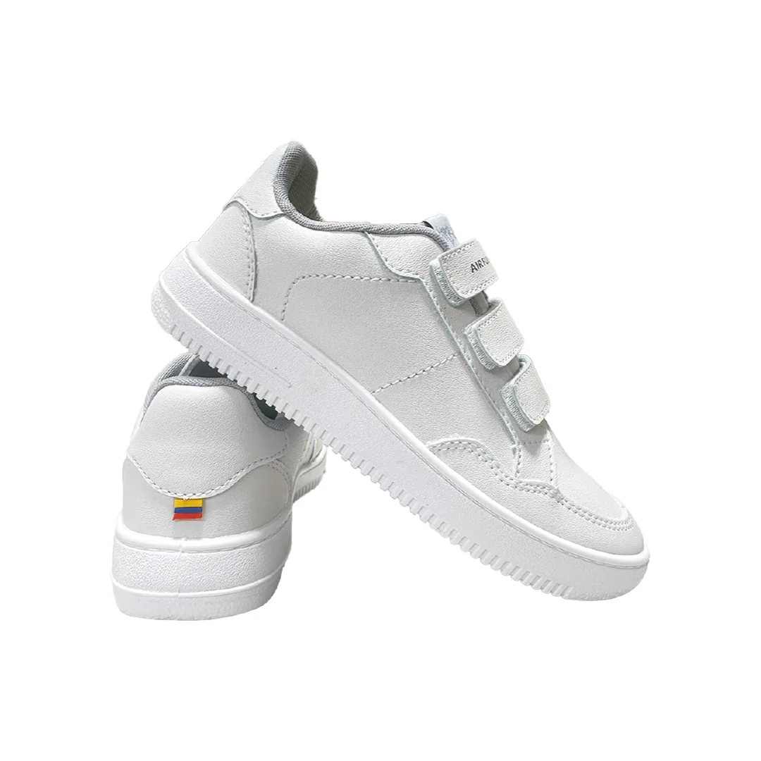 Zapato Urbano Blanco Velcro 593 Bunky®
