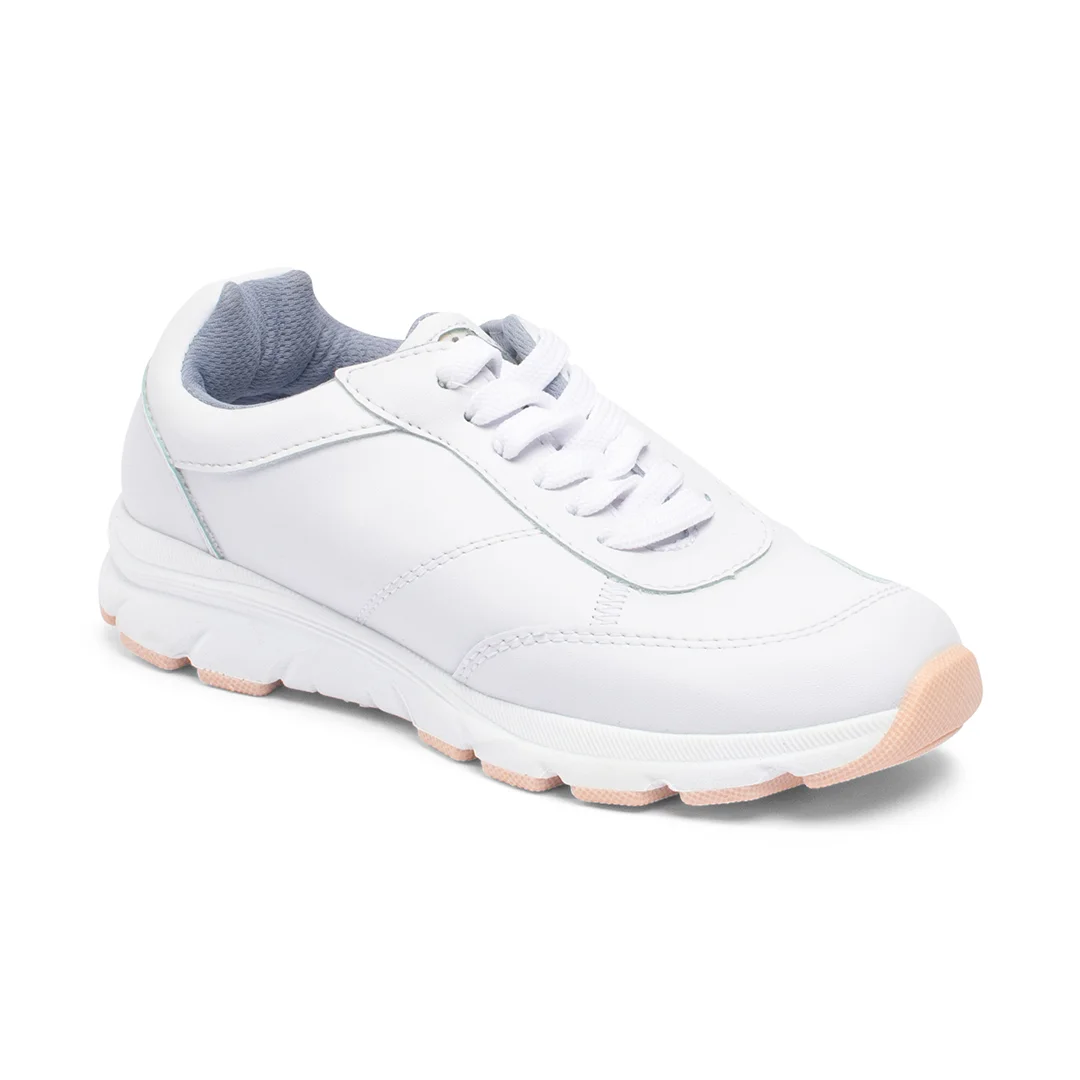 Zapato Deportivo Unisex Blco/Prsa Cordones Galápagos Bunky®